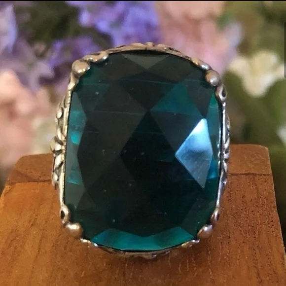 Silpada Sterling Silver Caspian Sea Ring R2456 Size 7